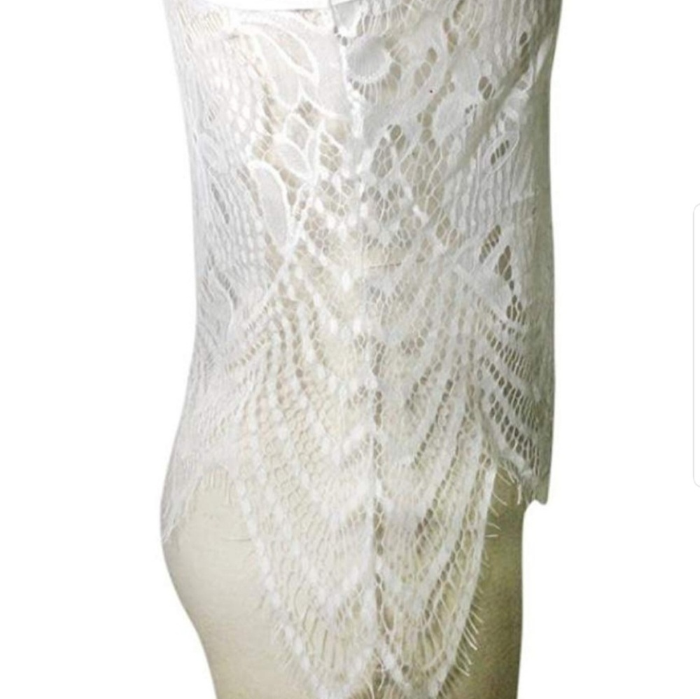 gorgeous crocheted lace tank - Picture 5 of 6